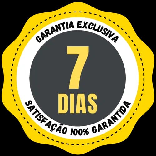 Selo de garantia de 7 dias